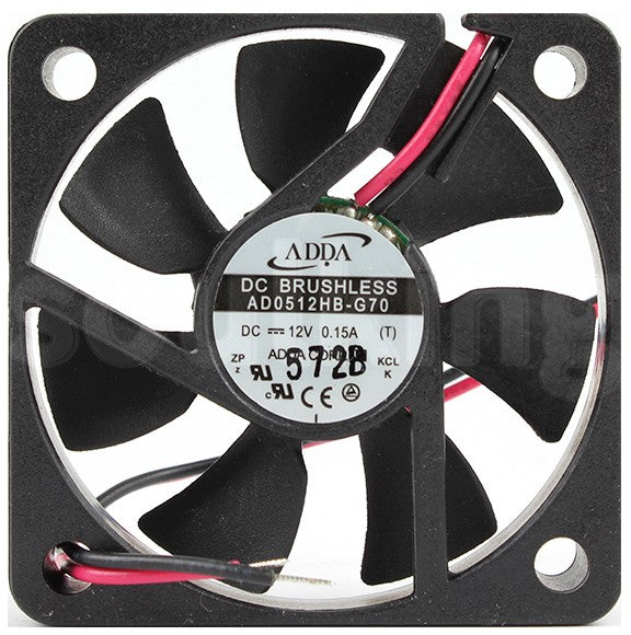 ADDA AD0512HB-G70 12V 0.15A 2wires Cooling Fan ADDA AD0512HB-G70 12V 0.15A 2wires Cooling Fan